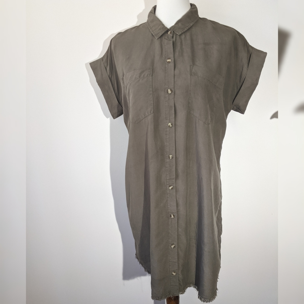 THREAD & SUPPLY  BOTTON DOWN DRESS MEDUIM